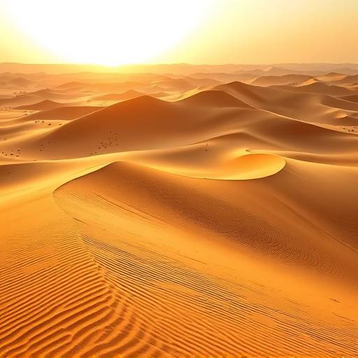 Moroccan Desert - Vast Sand Dunes