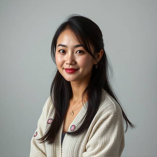 Portrait of studio photographer Sarah Chen